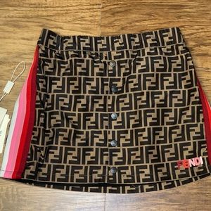 100% Authentic Girls Fendi Skirt 14